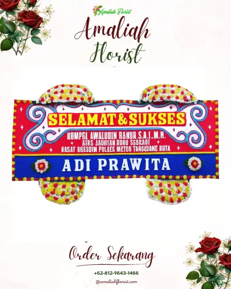 Papan Bunga Ucapan Selamat Citerep