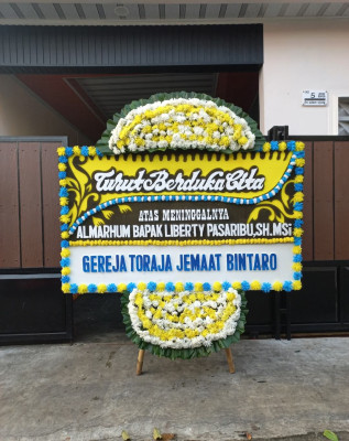 Papan Bunga Duka di Citerep