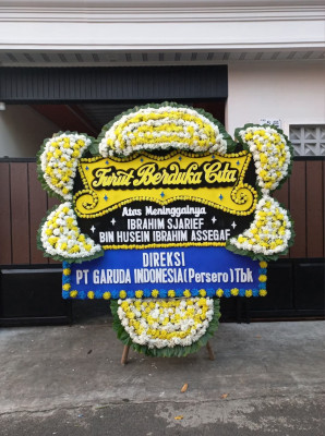 Papan Bunga Duka di Citerep