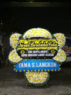 Papan Bunga Duka di Citerep
