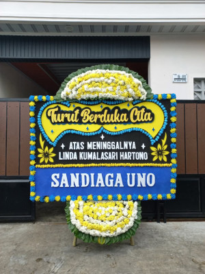 Papan Bunga Duka di Citerep