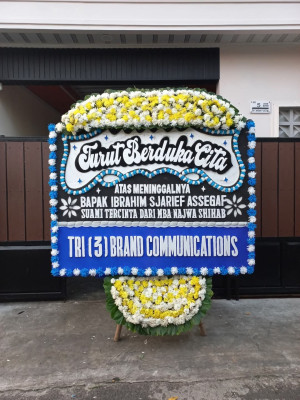 Papan Bunga Duka di Citerep